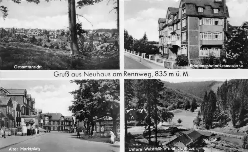 Neuhaus a. Rennweg Mehrbildkarte ngl 183.807