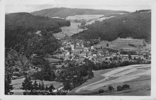 Gräfenthal Thür. Panorama gl1950 183.821
