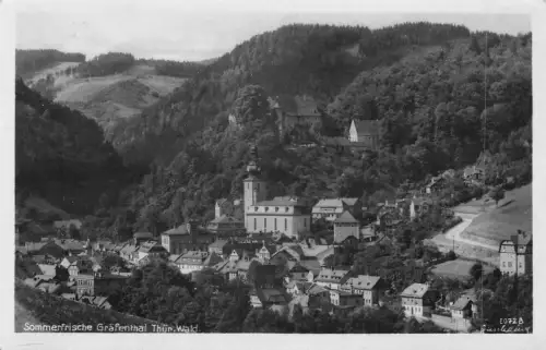 Gräfenthal Thür. Panorama gl1950 183.822