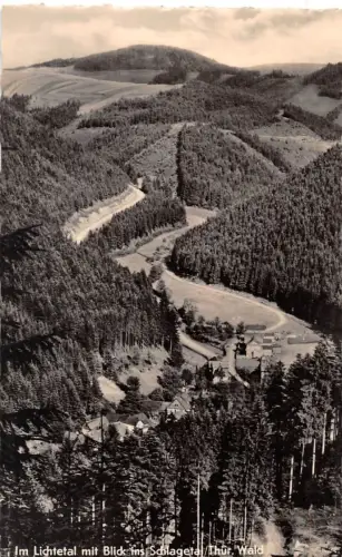 Lichtetal Blick ins Schlagetal gl1961 183.830