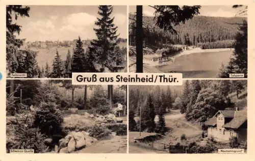 Steinheid im Thüringer Wald Mehrbildkarte gl1960 183.856