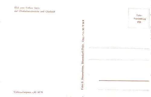 Oberfelderschmiede Blick vom Rothen Stein ngl 183.837