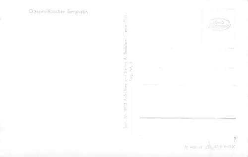 Oberweißbach Bergbahn im Schwarzatal ngl 183.841