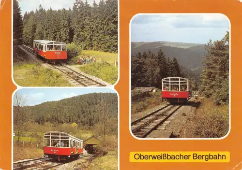 Oberweißbach Bergbahn Mehrbildkarte ngl 183.884
