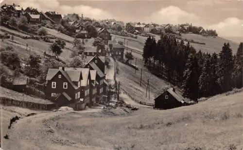 Steinheid im Thüringer Wald Panorama gl1960 183.873