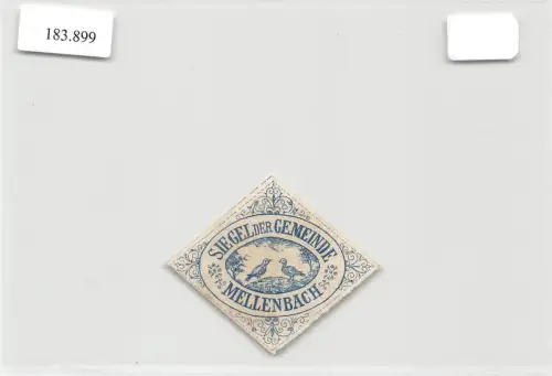 Mellenbach (Thür.) Vignette ngl 183.899
