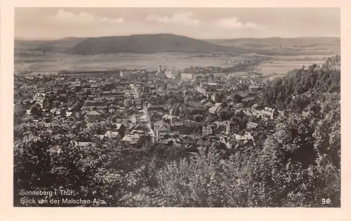 Sonneberg Blick von der Malschen-Alm gl1946 183.917