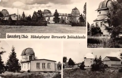 Sonneberg Sternwarte Mehrbildkarte gl1958 183.922