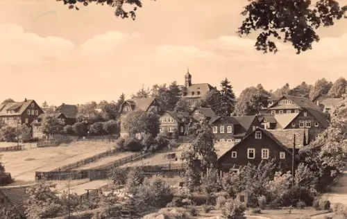 Ernstthal am Rennsteig Teilansicht gl1963 183.931