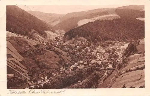 Katzhütte (oberes Schwarzatal) Panorama gl1922 183.947