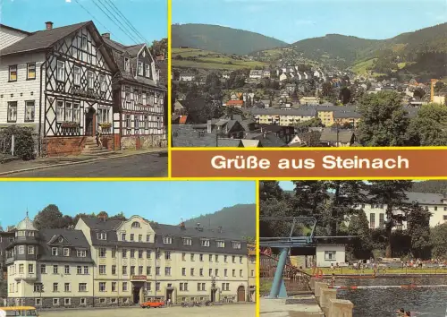Steinach (Kreis Sonneberg) Mehrbildkarte gl1988 183.958