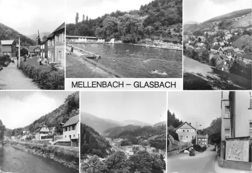 Mellenbach-Glasbach Mehrbildkarte gl1986 183.964