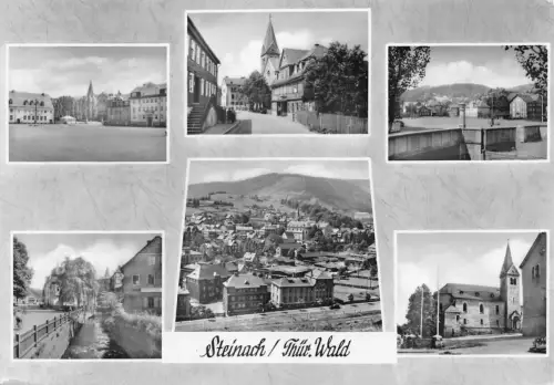 Steinach (Kreis Sonneberg) Mehrbildkarte gl1964 183.963