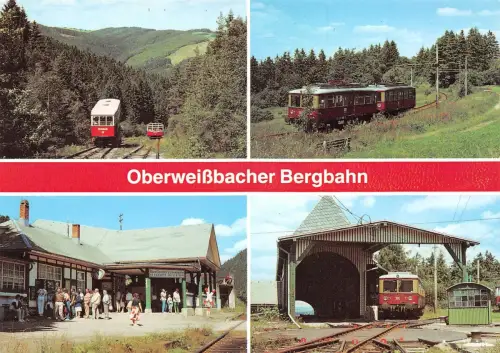 Oberweißbach Bergbahn Mehrbildkarte ngl 183.966