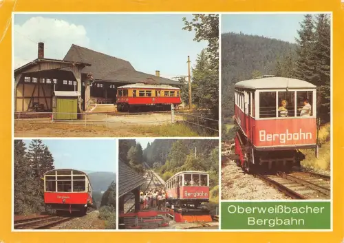 Oberweißbach Bergbahn Mehrbildkarte ngl 183.984