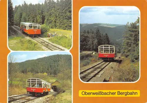 Oberweißbach Bergbahn Mehrbildkarte ngl 183.983
