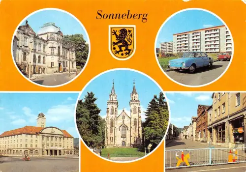 Sonneberg i.Thür. Mehrbildkarte gl 183.986