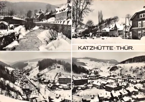 Katzhütte Mehrbildkarte gl1978 184.023