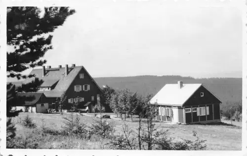 Oberweißbach Teilansicht Fotokarte gl1965 184.013