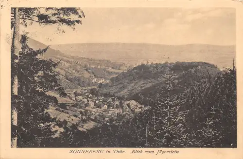 Sonneberg i.Thür. Blick vom Jägerstein gl1920 184.034