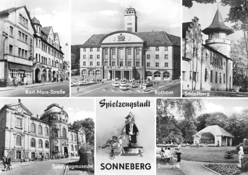 Sonneberg i.Thür. Mehrbildkarte ngl 184.027