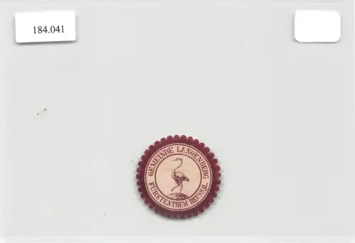 Langenberg Vignette ngl 184.041