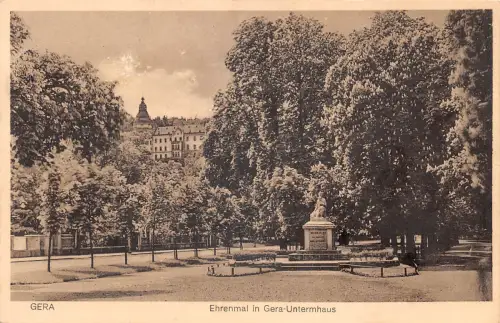 Gera Ehrenmal in Untermhaus gl1936 184.072