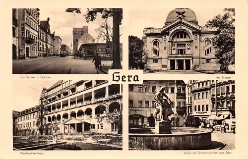 Gera Mehrbildkarte gl1958 184.070
