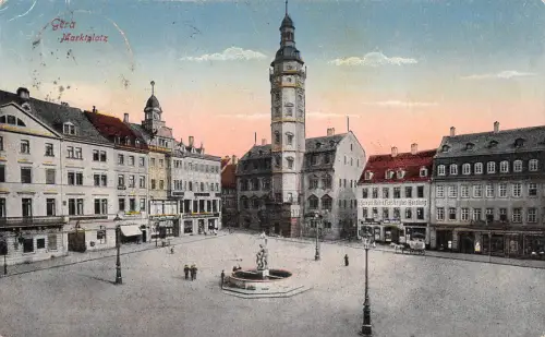 Gera Marktplatz gl1923 184.056