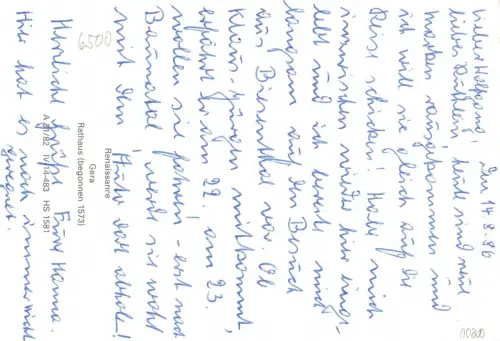 Gera Rathaus ngl 184.089