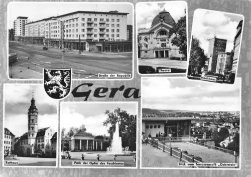 Gera Mehrbildkarte gl1966 184.084