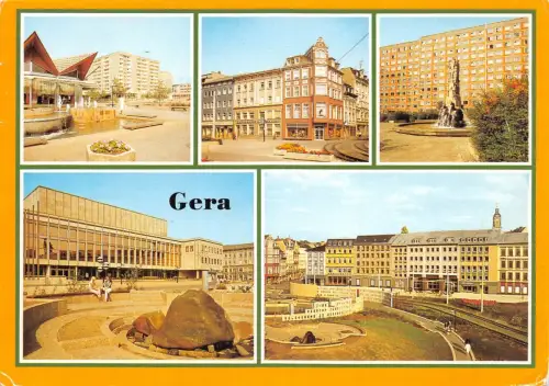 Gera Mehrbildkarte gl 184.088