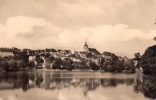 Ronneburg Blick über den Baderteich gl1959 184.103