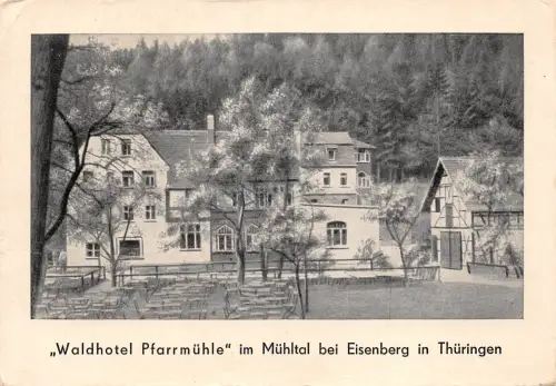 Eisenberg Waldhotel Pfarrmühle gl1957 184.115