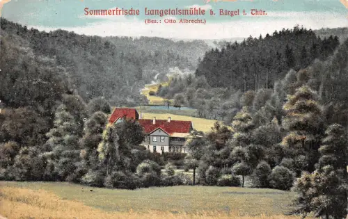 Bürgel Langetalsmühle gl1912 184.130