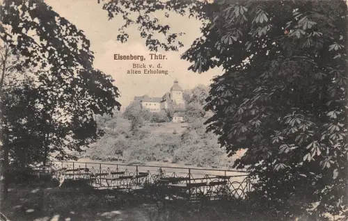 Eisenberg Blick v. d. alten Erholung feldpgl1916 184.133