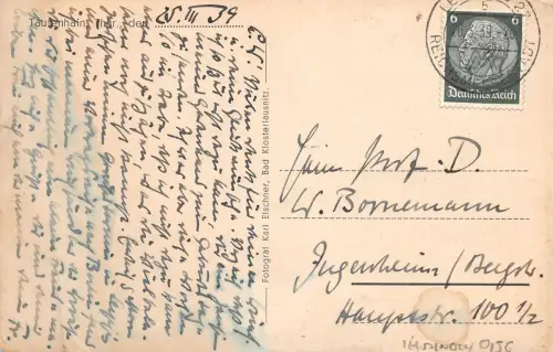 Tautenhain Bertha´s Waldesruh gl1939 184.142