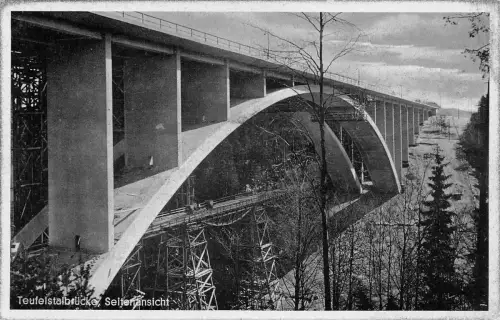 Hermsdorf Teufelstalbrücke Seitenansicht ngl 184.154