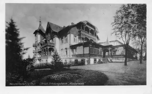Bad Klosterlausnitz Erholungsheim Klosterwald Fotokarte ngl 184.165