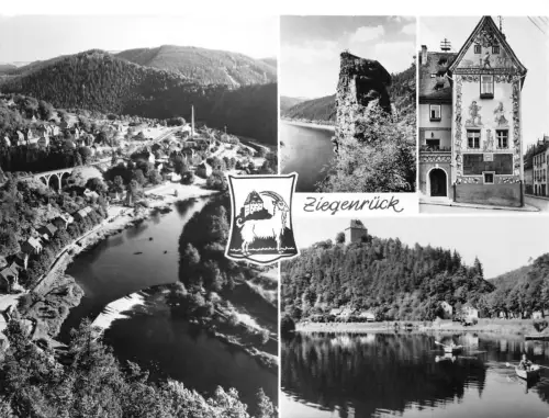 Ziegenrück a.d. Saale Mehrbildkarte gl1974 184.207