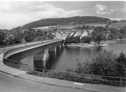 Saalburg mit der neuen Brücke gl1969 184.205