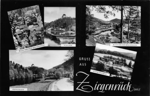 Ziegenrück a.d. Saale Mehrbildkarte ngl 184.226