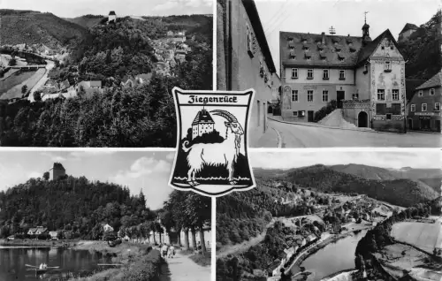 Ziegenrück a.d. Saale Mehrbildkarte gl1963 184.225