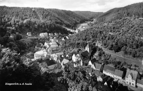 Ziegenrück a.d. Saale Panorama gl1968 184.229