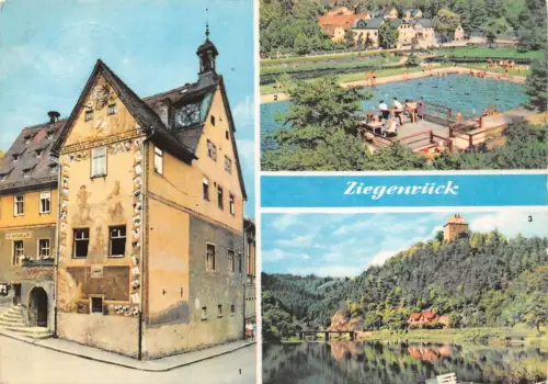 Ziegenrück a.d. Saale Mehrbildkarte gl1968 184.236