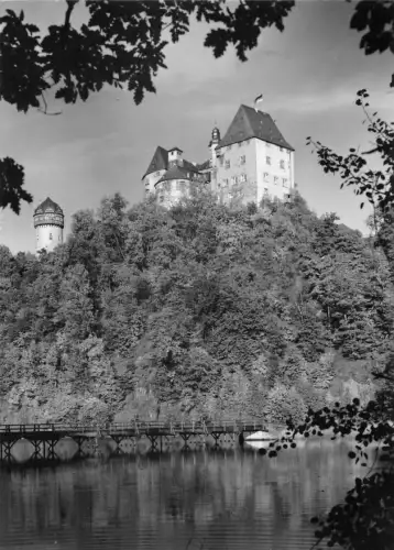 Schloß Burgk a.S. Panorama gl1974 184.239