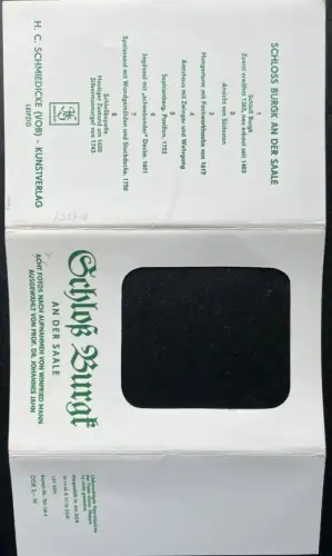 Schloß Burgk a.S. 7 versch. Ansichten ngl 184.243