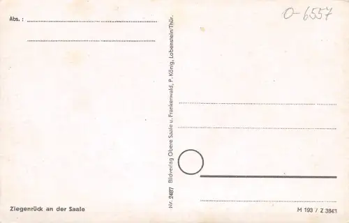 Ziegenrück a.d. Saale Mehrbildkarte ngl 184.266