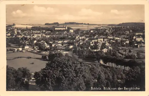 Schleiz Blick von der Bergkirche gl1949 184.257