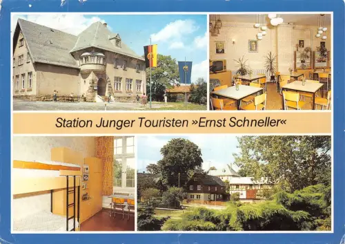 Bernsgrün Station Junger Touristen gl1989 184.284